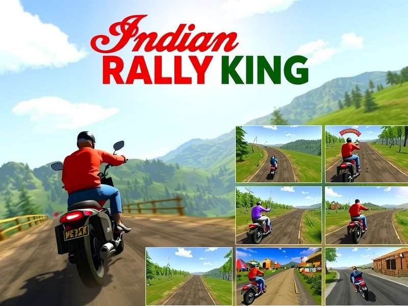 Indian Rally King Gameplay Screenshot